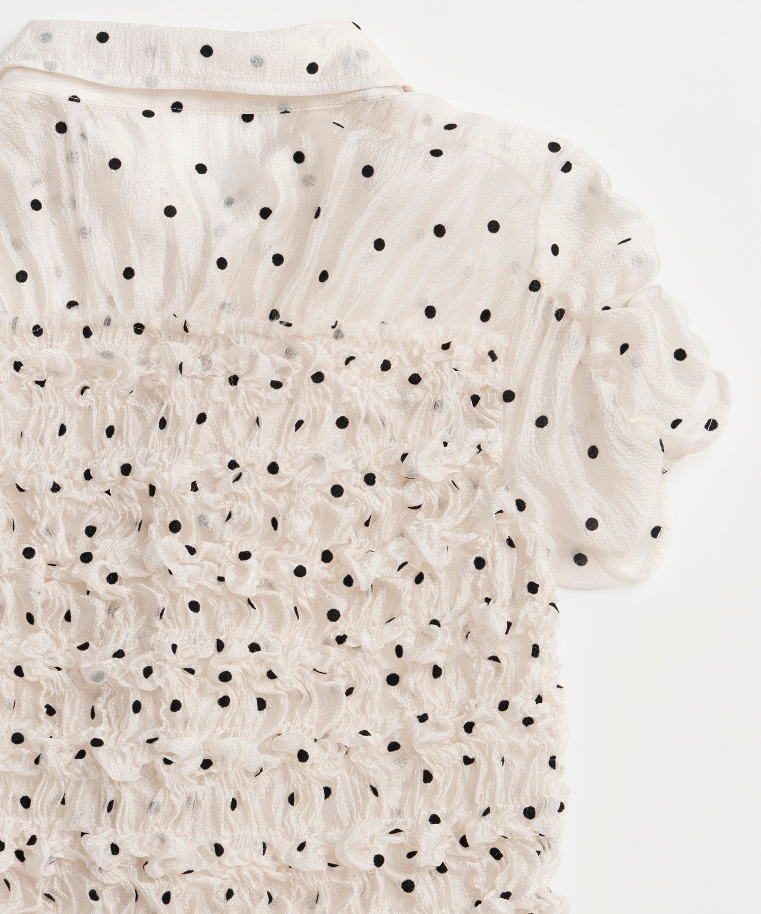 【PRE-ORDER】Shirring French Sleeve Shirt