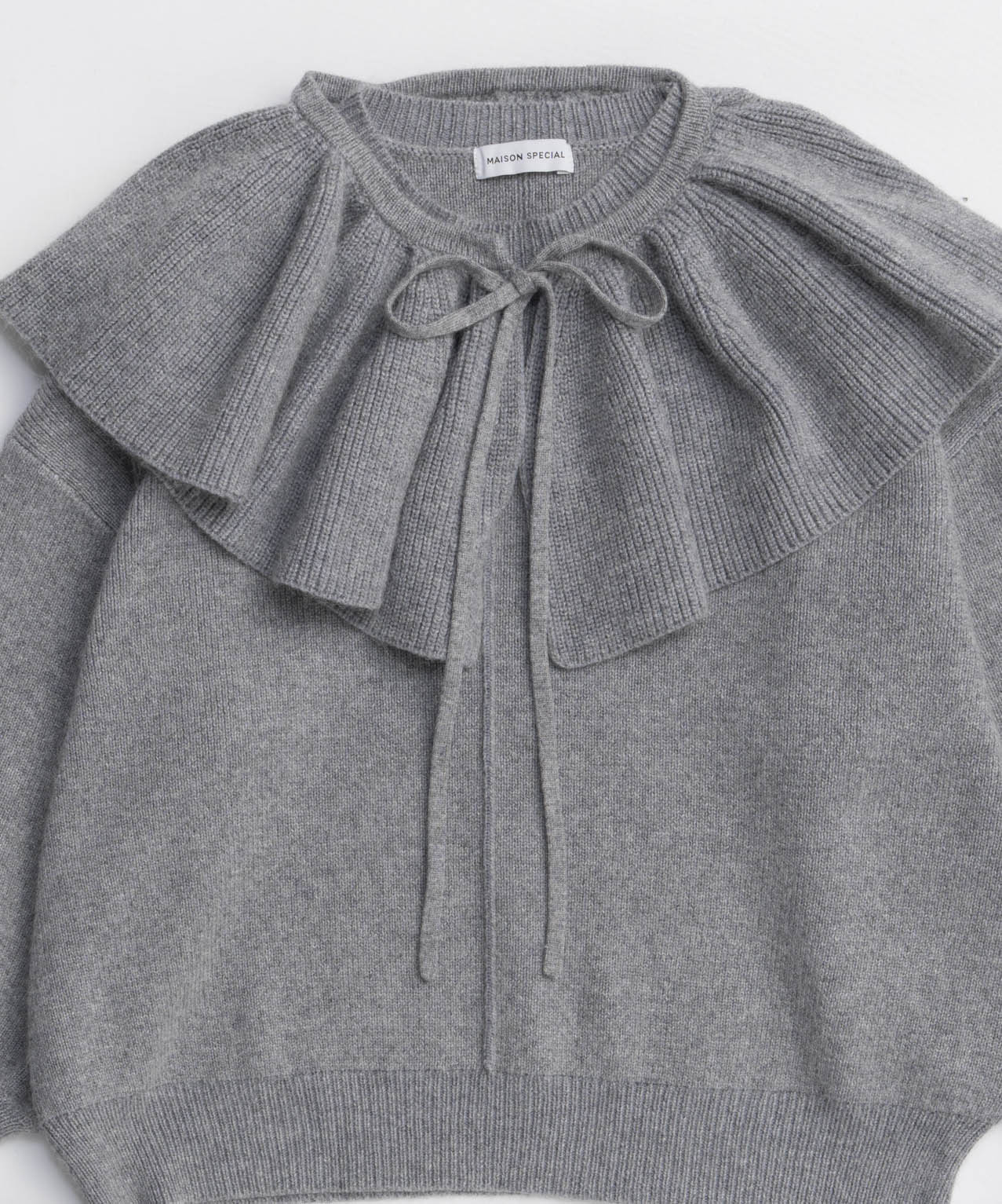 [25winter preoder] 2way ruffle collar 니트