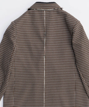 2way Hooded Scarf Cut Off Jacket