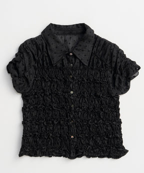 【PRE-ORDER】Shirring French Sleeve Shirt