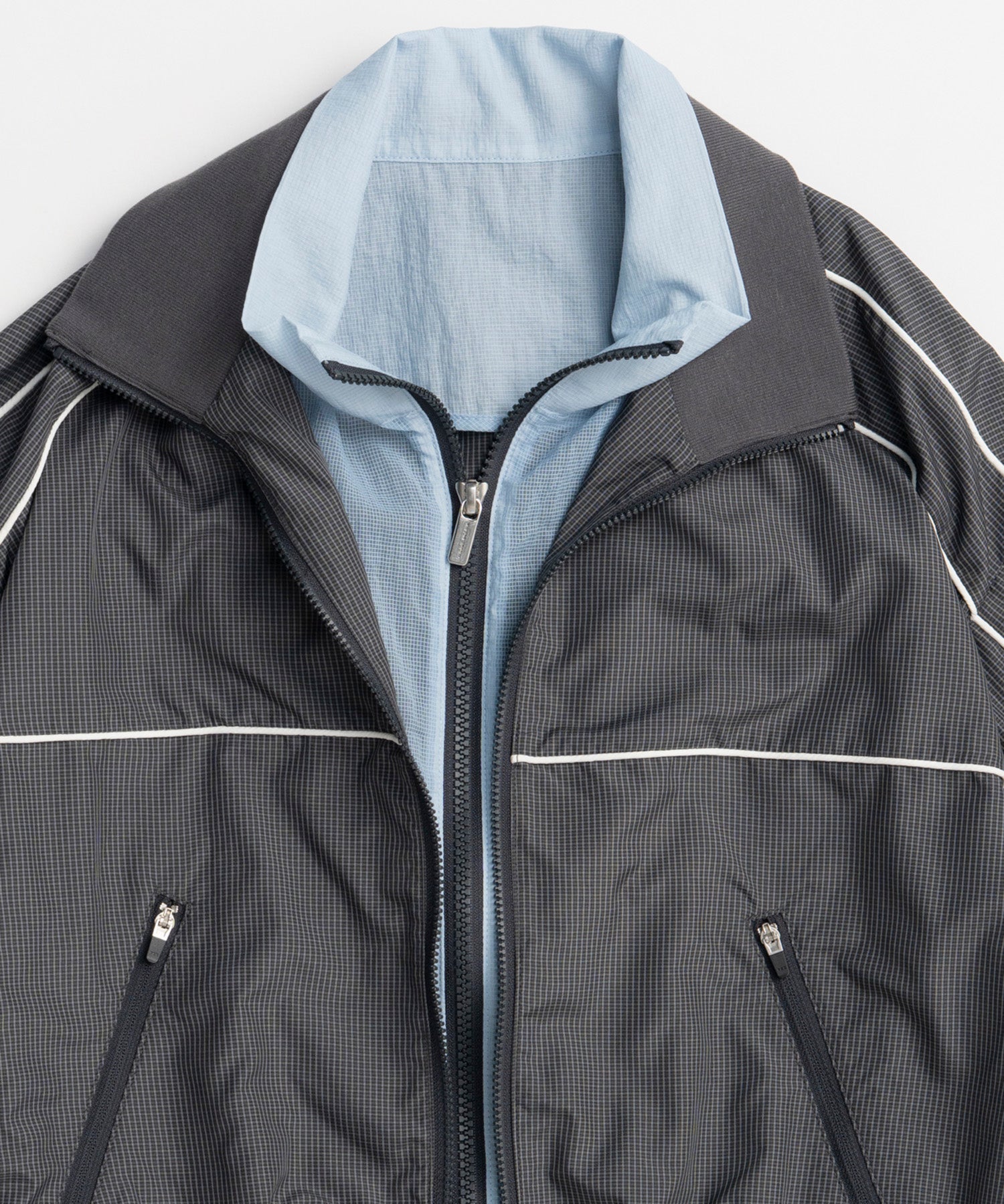 Double Zip Track Blouson