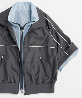 Double Zip Track Blouson