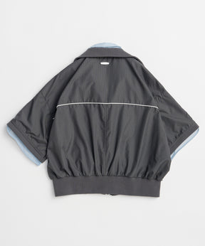 Double Zip Track Blouson