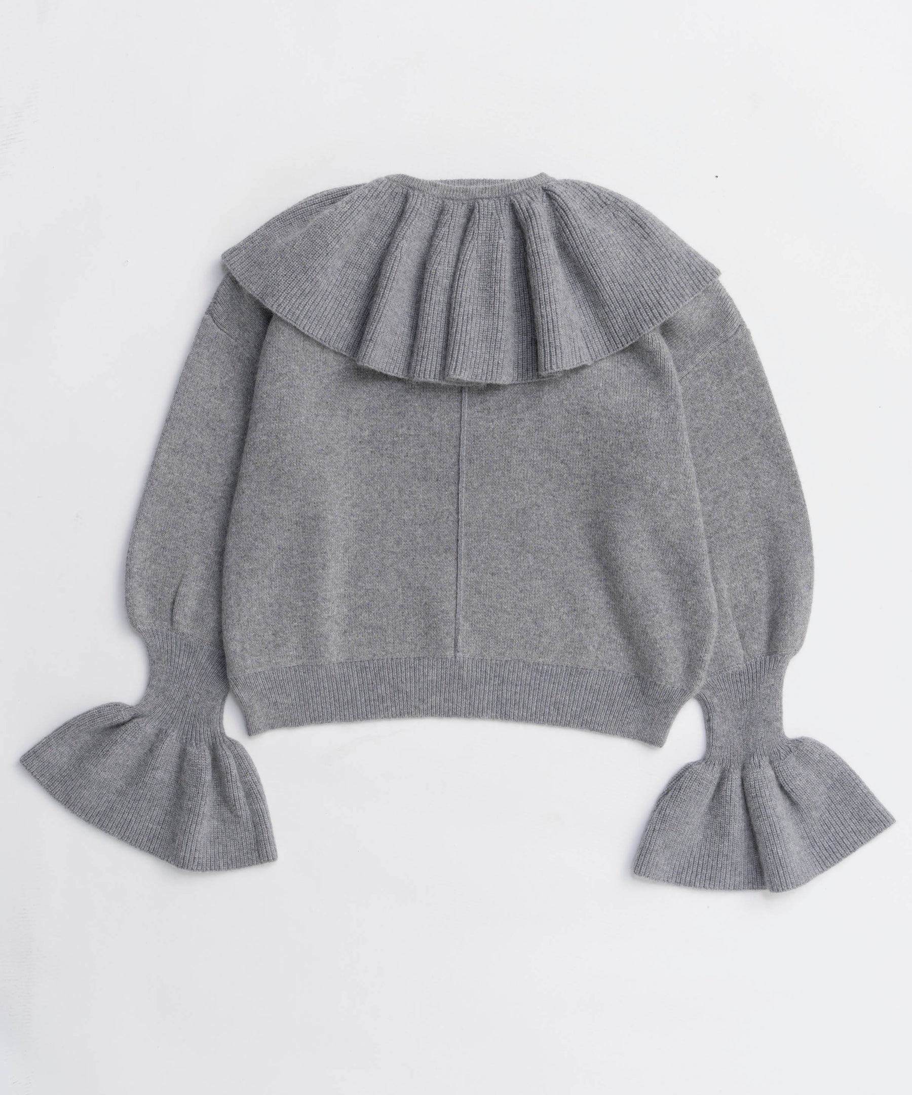 25WINTER PRE-ORDER】2way Ruffle Collar Knit