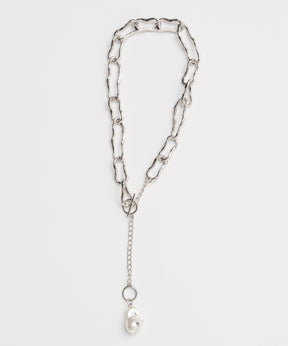 Motif Pearl Necklace