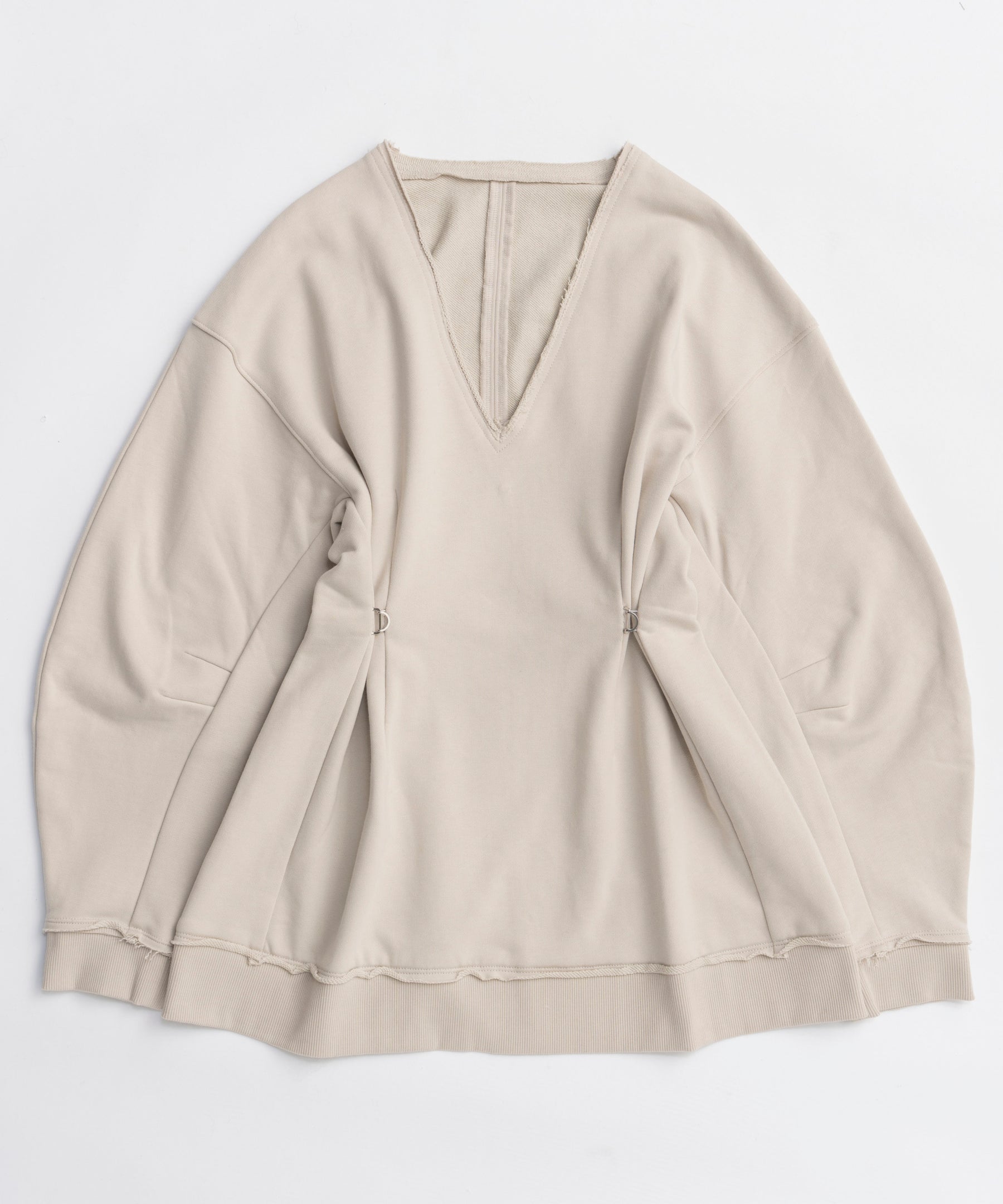 【SALE】V-neck Cocoon Sleeve Tops