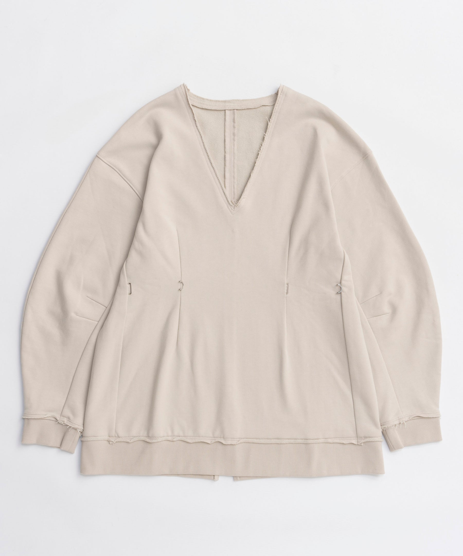 【SALE】V-neck Cocoon Sleeve Tops