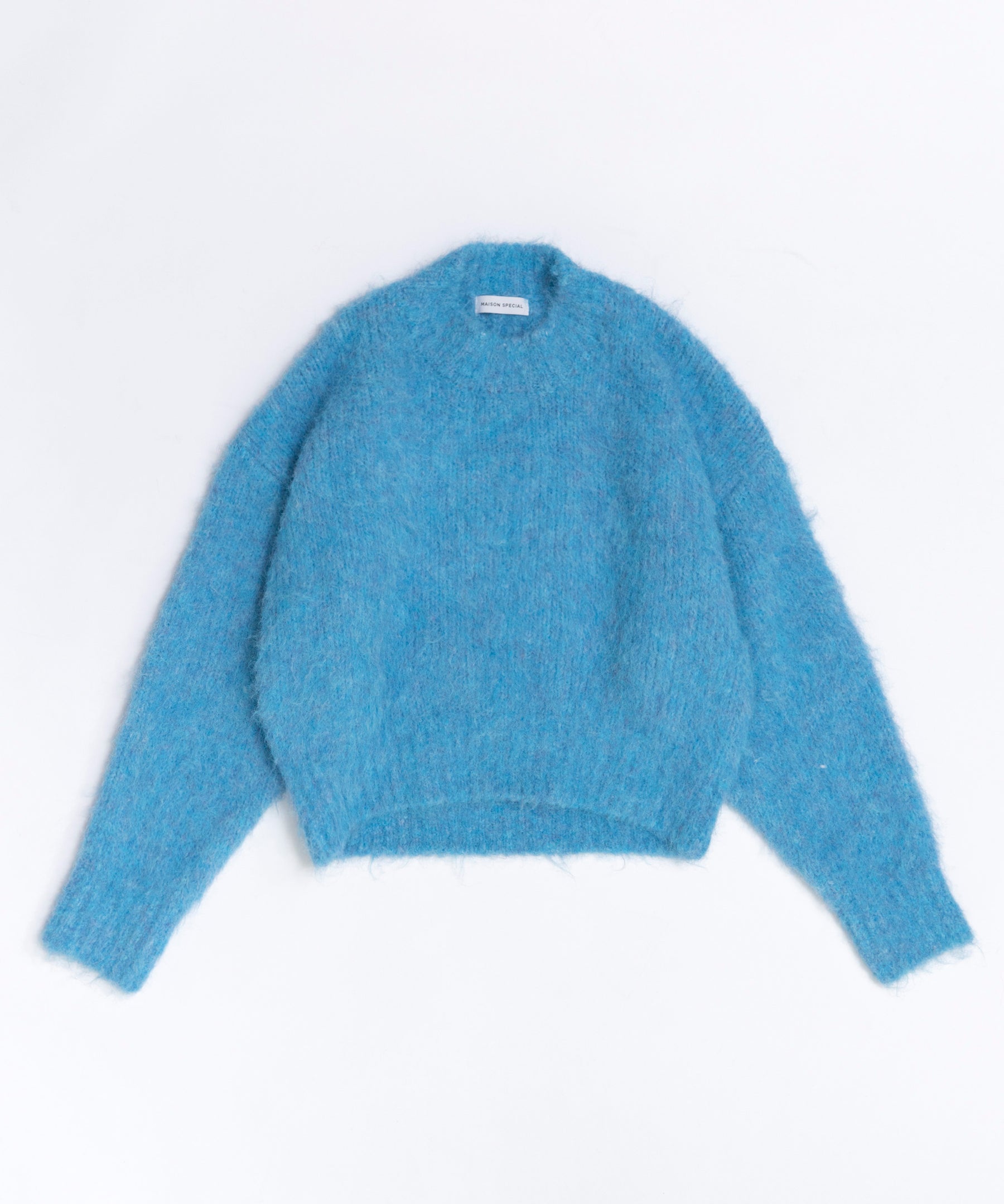 MAISON SPECIAL Many Color Shaggy Knit風合いのあるシャギーを使用
