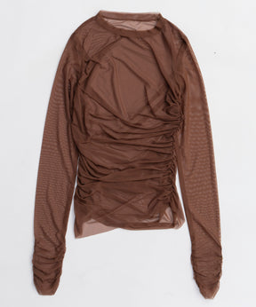 Sheer Dot Layered Tops