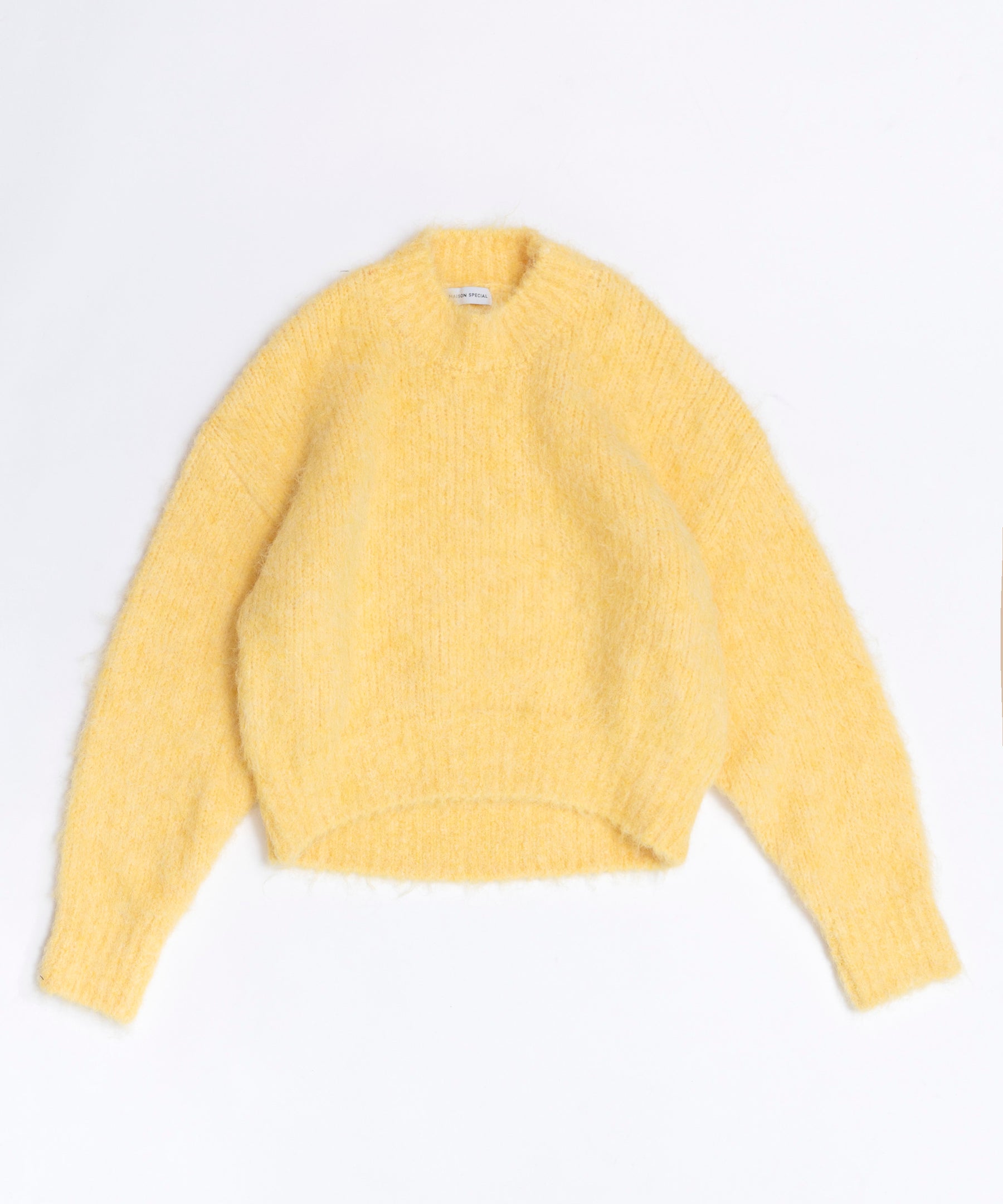 Many Color Shaggy Knit Pullover