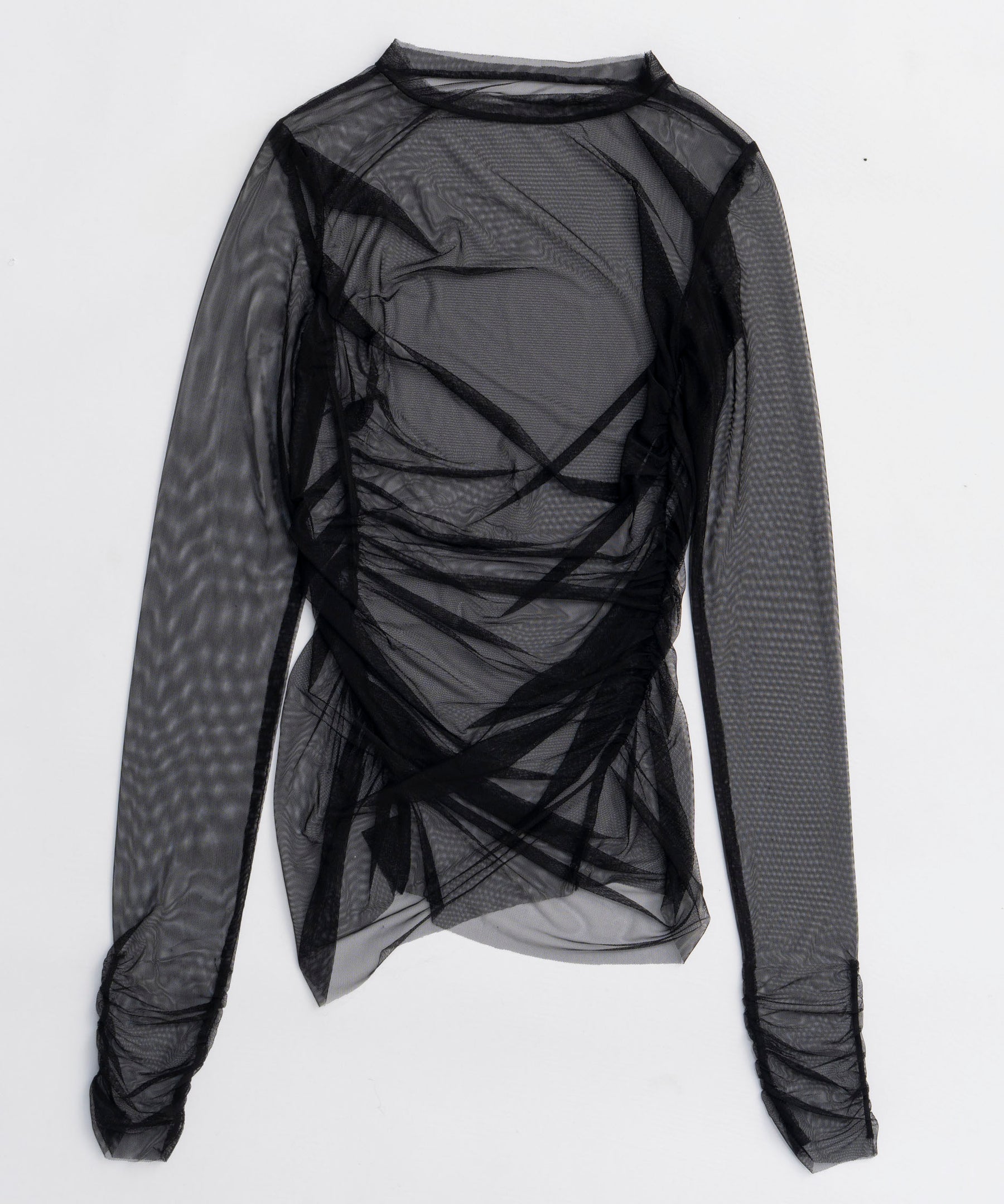 Sheer Dot Layered Tops