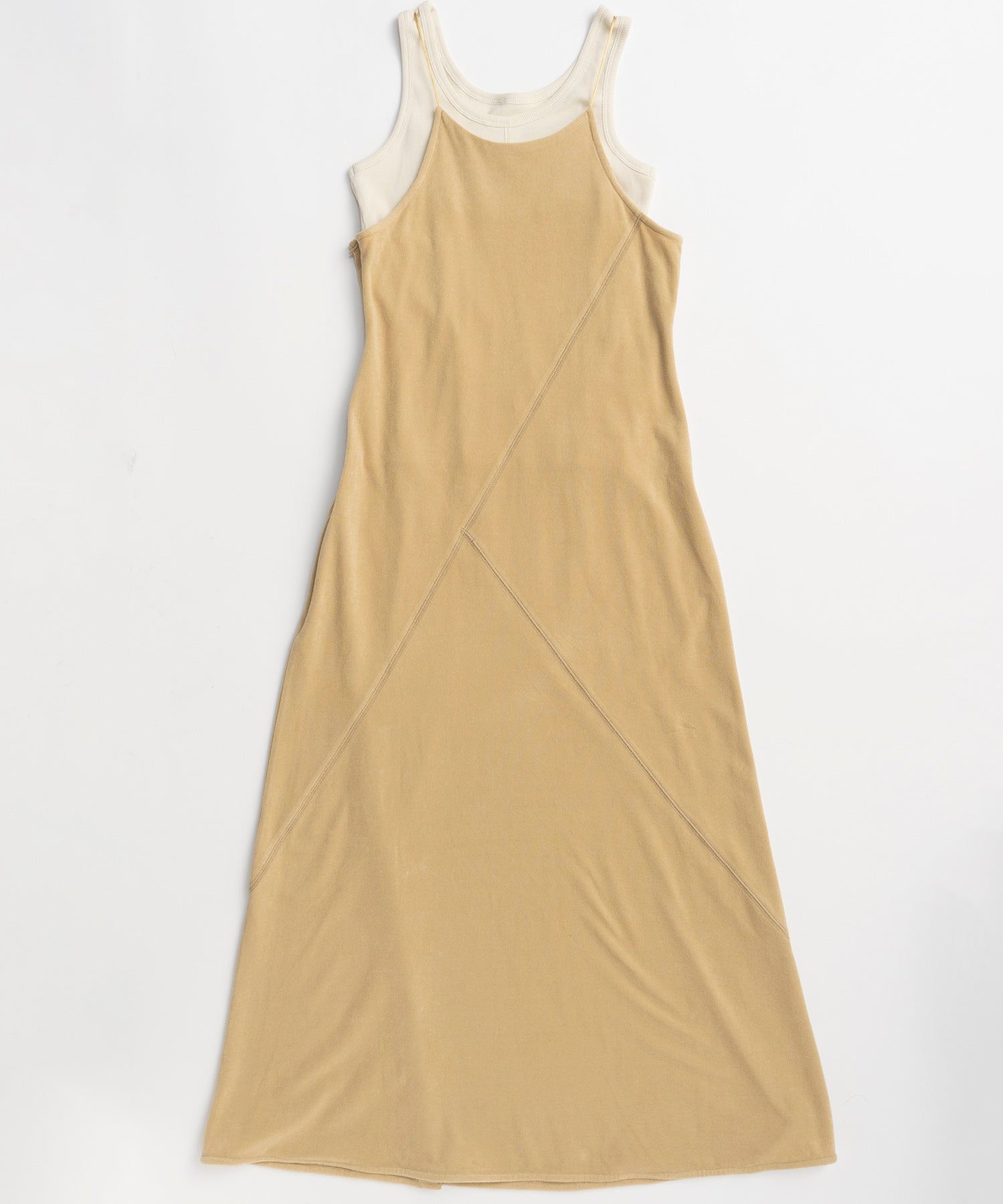 【2026Summer PRE-ORDER】Tank Set Pile Flare Dress