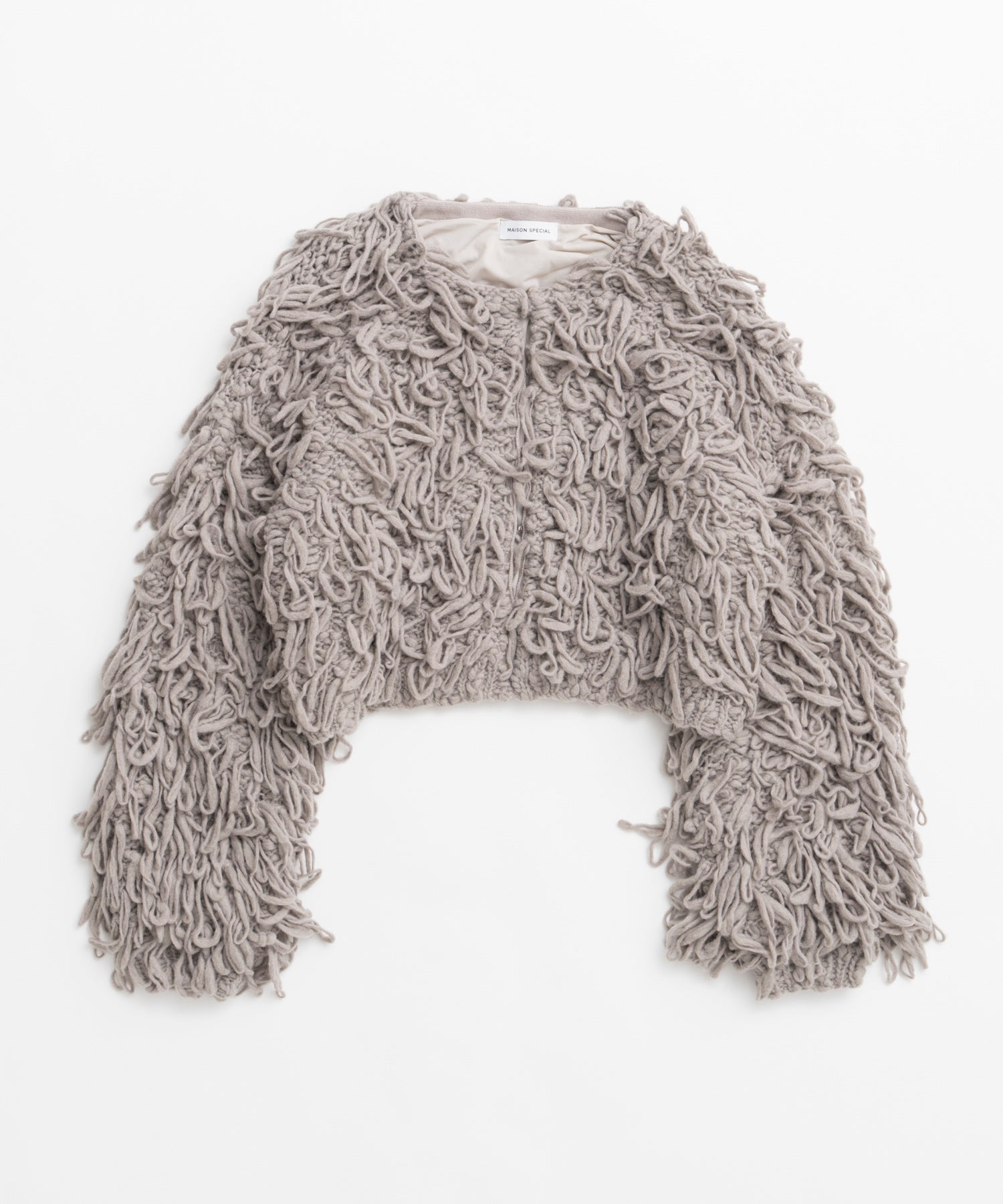 【26WINTER PRE-ORDER】Hand-Loop Knit Blouson