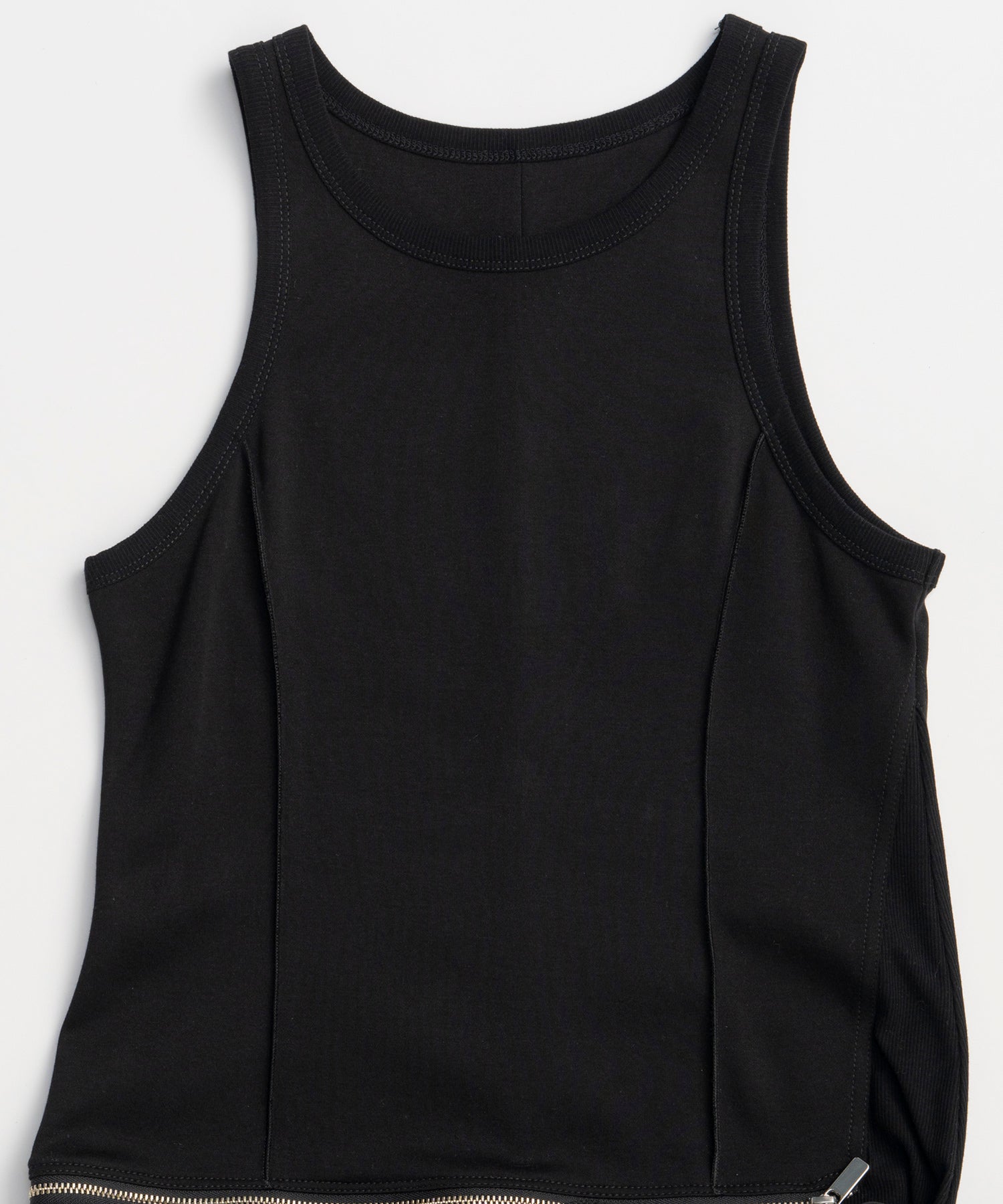 【PRE-ORDER】2WAY Balloon Peplum Tank Top