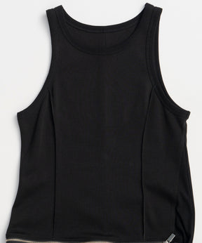 【PRE-ORDER】2WAY Balloon Peplum Tank Top