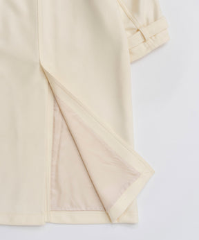 [25WINTER PRE-ORDER] Clear Melton Balmacaan Coat