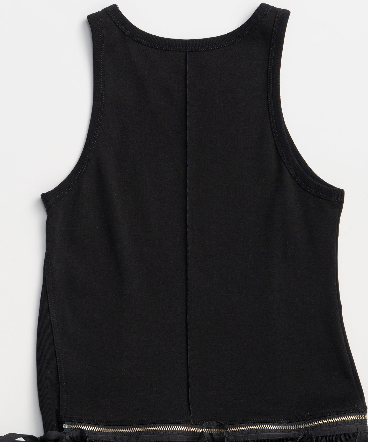 2WAY Balloon Peplum Tank Top
