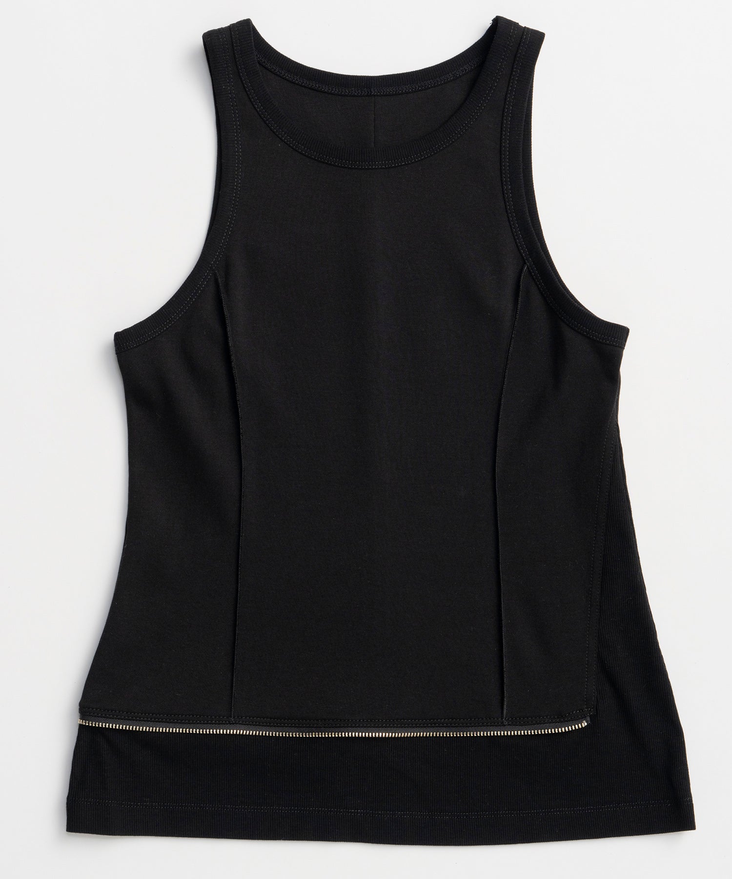 【PRE-ORDER】2WAY Balloon Peplum Tank Top