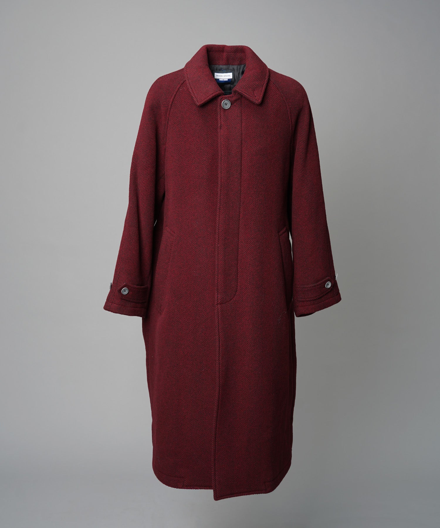 【Italian Dead Stock Fabric】Prime-Over Balmachan Coat