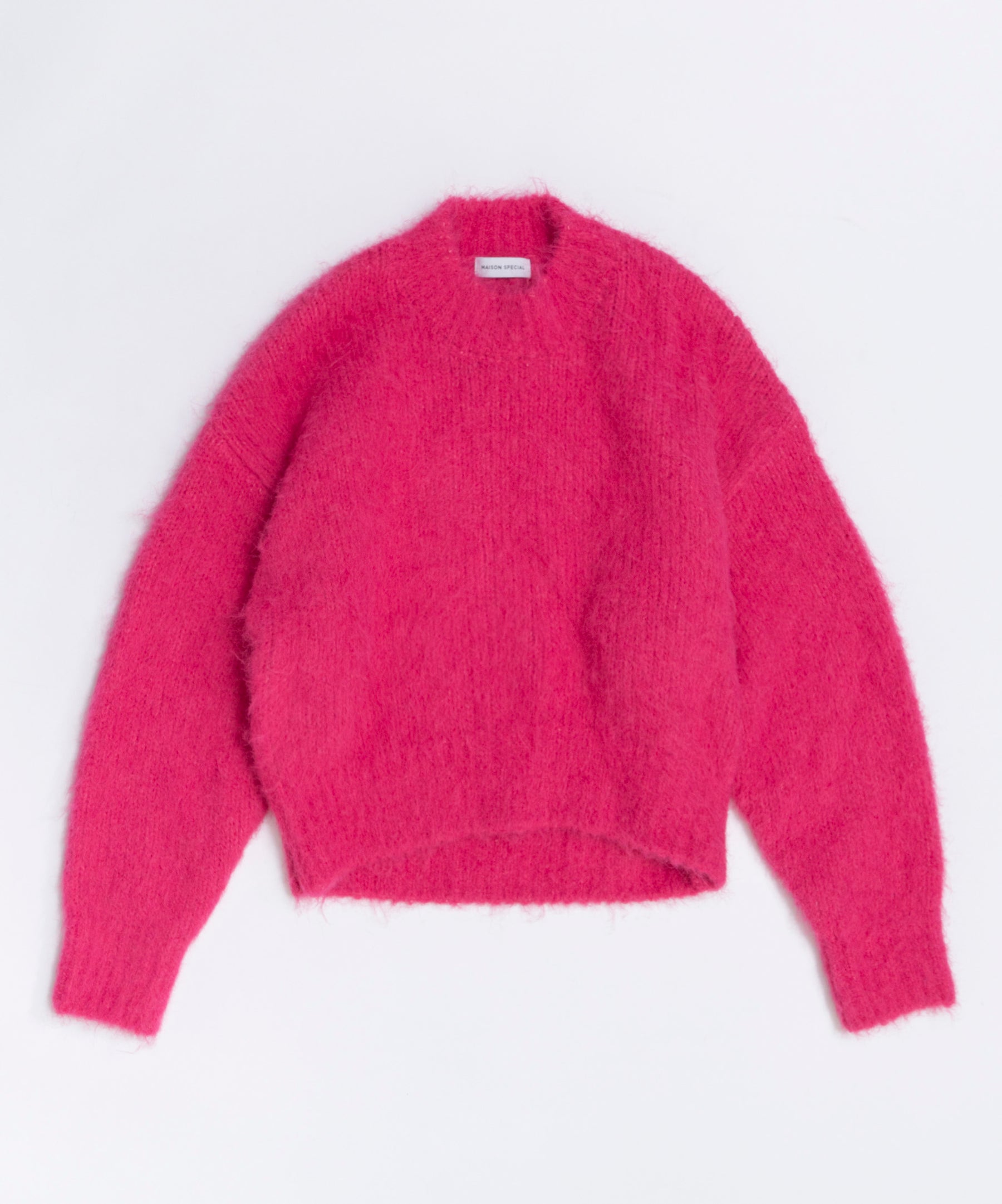 Many Color Shaggy Knit Pullover