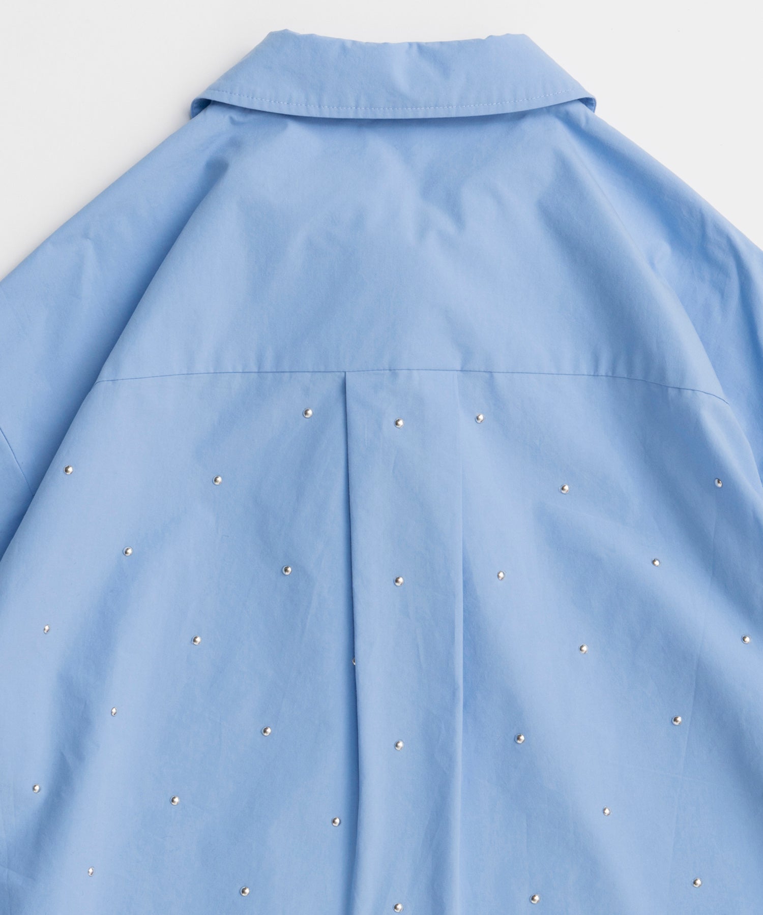 [2026Summer PRE-ORDER]Studded Half-Sleeve Bow Tie Shirt