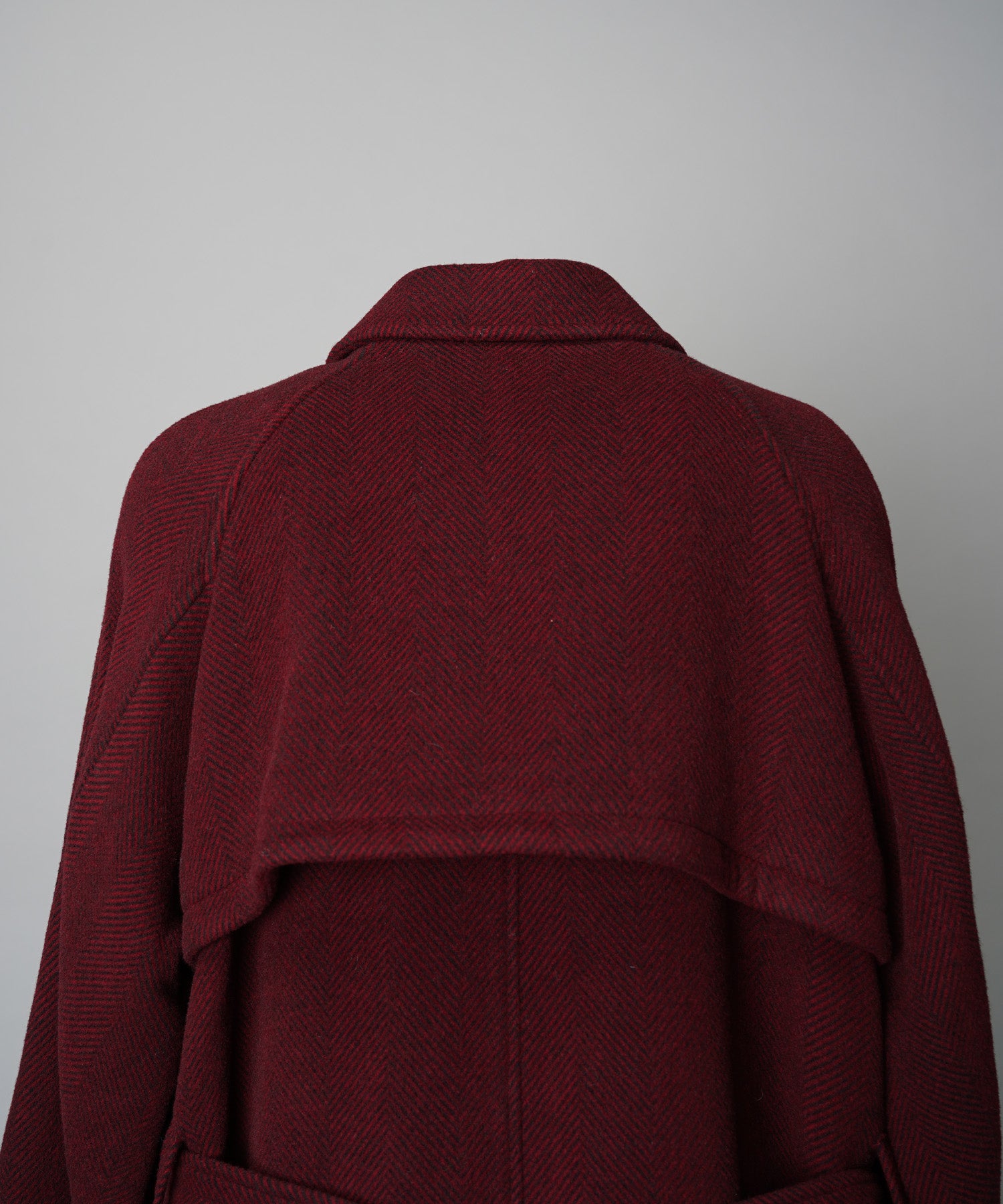 【Italian Dead Stock Fabric】Prime-Over Balmachan Coat