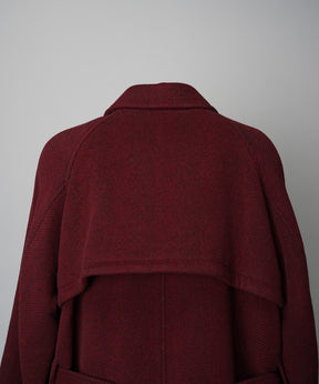 【Italian Dead Stock Fabric】Prime-Over Balmachan Coat