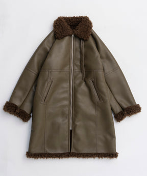 [25WINTER PRE-ORDER] Reversible Faux Mouton Coat