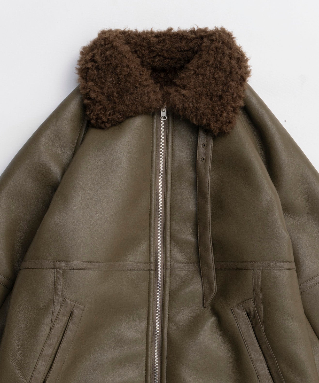 [25WINTER PRE-ORDER] Reversible Faux Mouton Coat