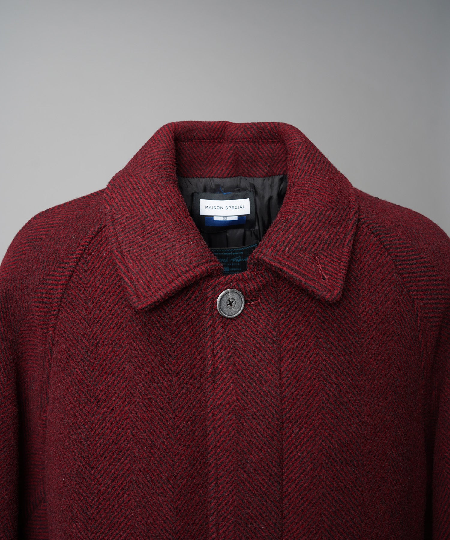 【Italian Dead Stock Fabric】Prime-Over Balmachan Coat