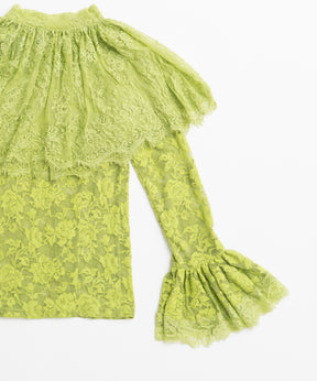 【26WINTER PRE-ORDER】Bolero Set Lace Cardigan