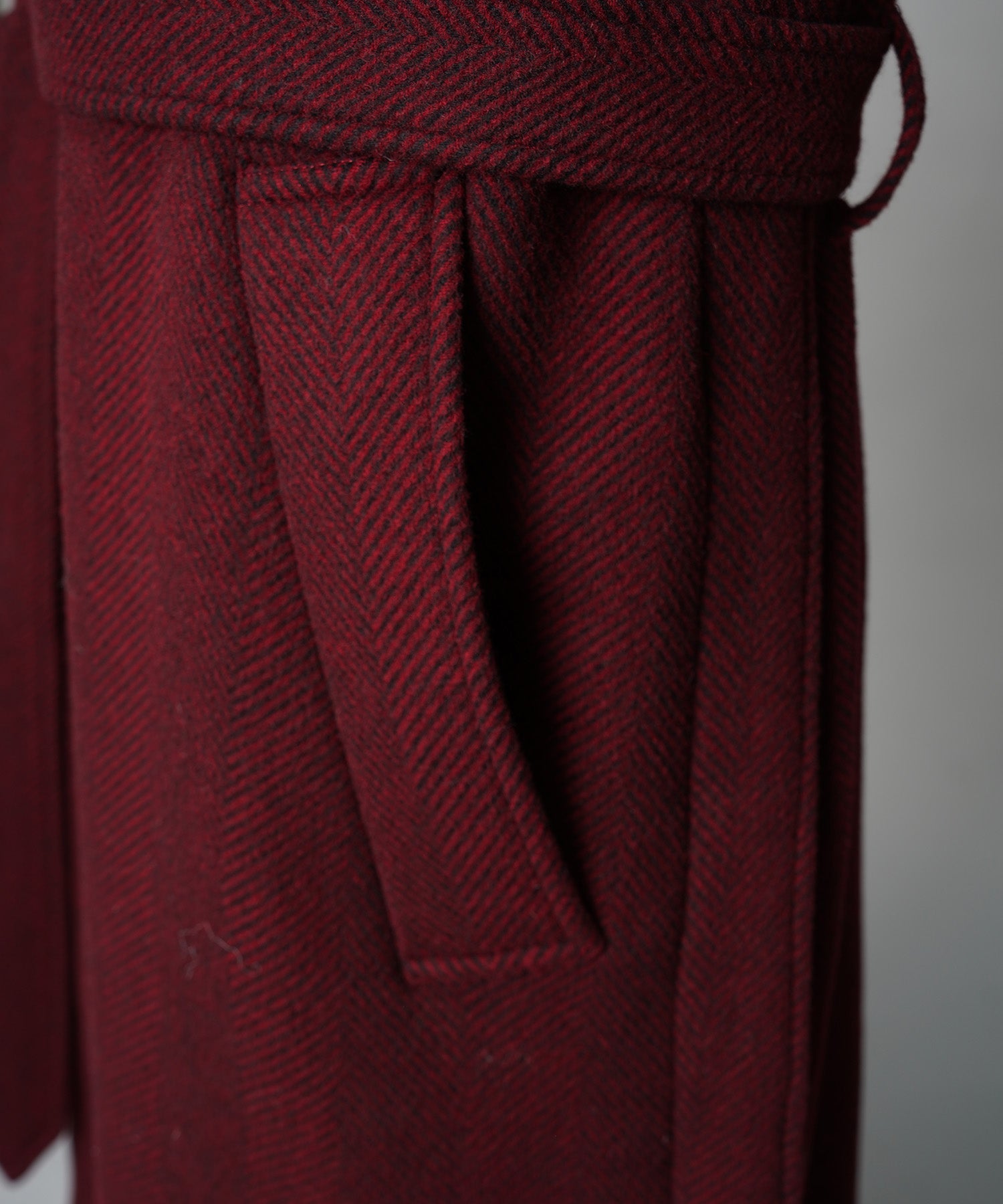 【Italian Dead Stock Fabric】Prime-Over Balmachan Coat