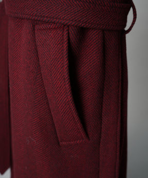 【Italian Dead Stock Fabric】Prime-Over Balmachan Coat