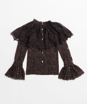 【26WINTER PRE-ORDER】Bolero Set Lace Cardigan