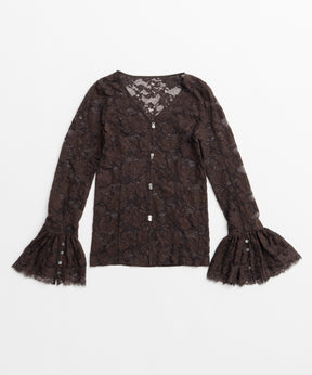 【26WINTER PRE-ORDER】Bolero Set Lace Cardigan