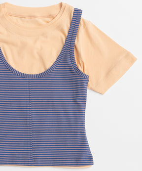 [2026Summer PRE-ORDER] Layered Color Compact T-Shirt