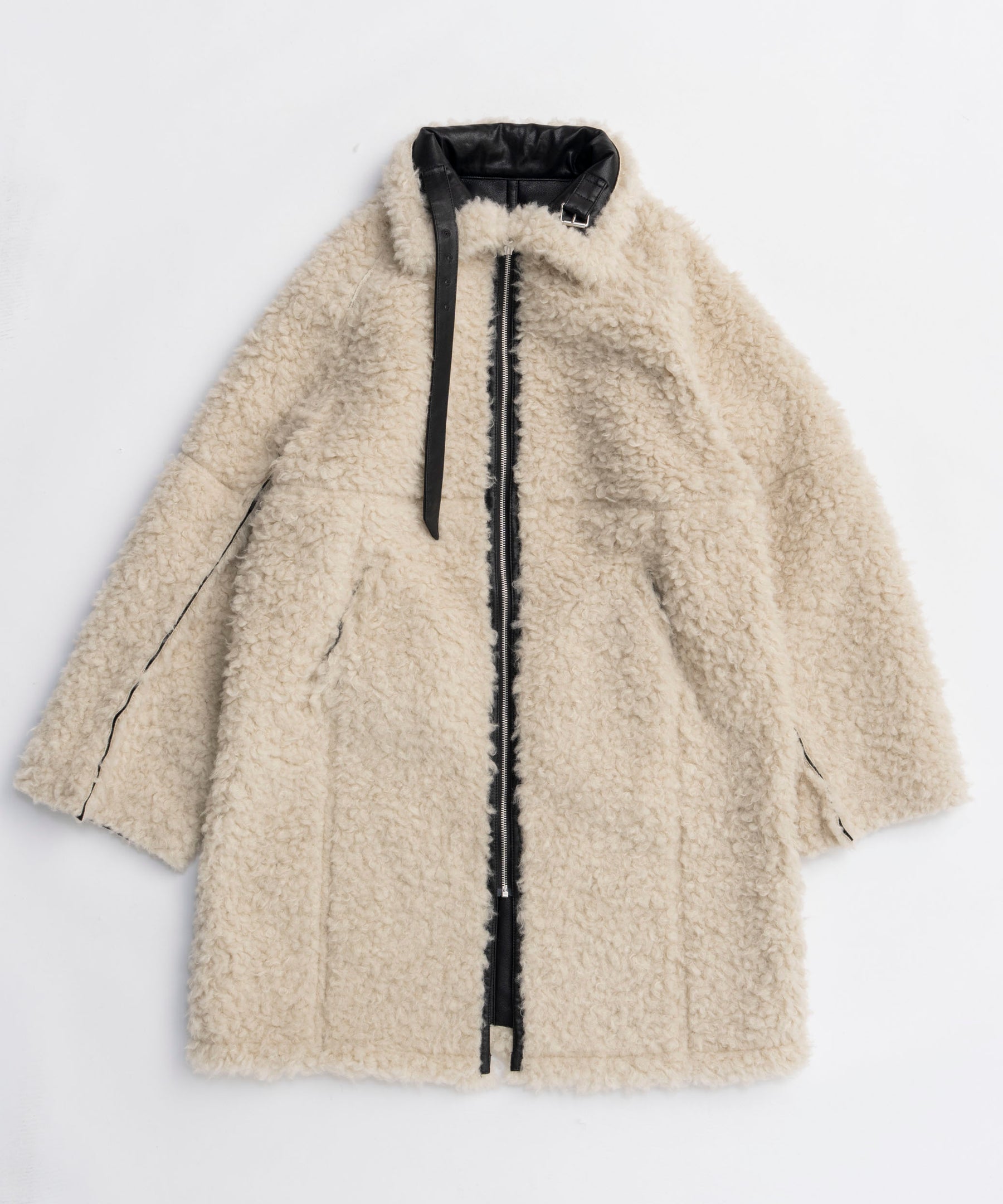 [25WINTER PRE-ORDER] Reversible Faux Mouton Coat
