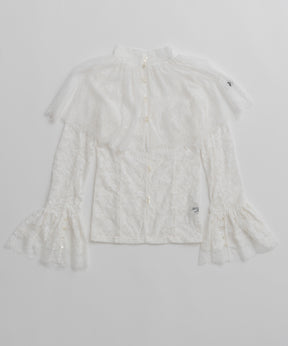 【26WINTER PRE-ORDER】Bolero Set Lace Cardigan