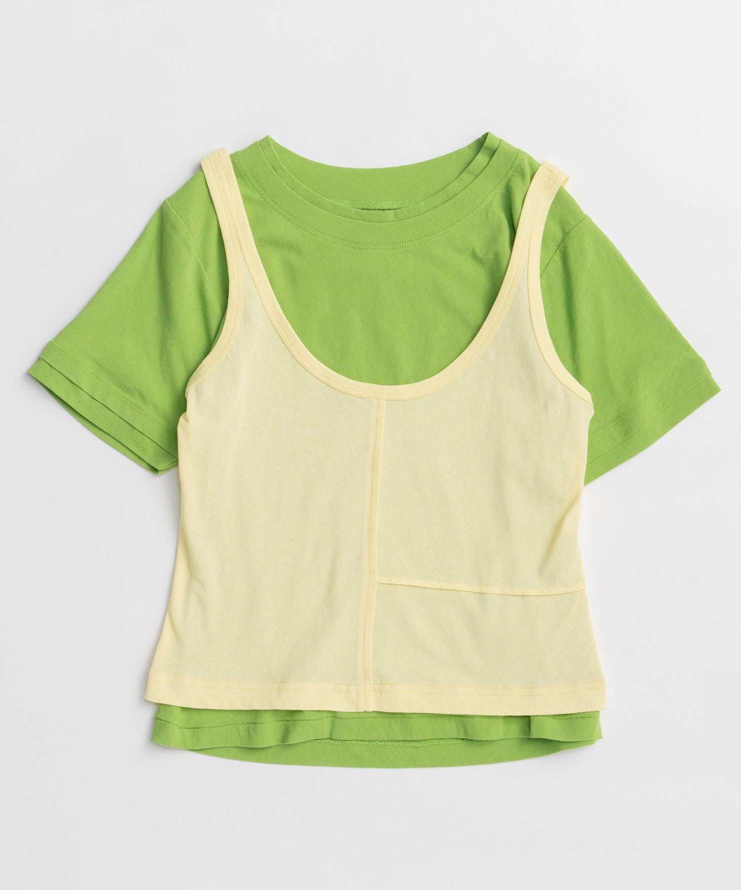 [2026Summer PRE-ORDER] Layered Color Compact T-Shirt