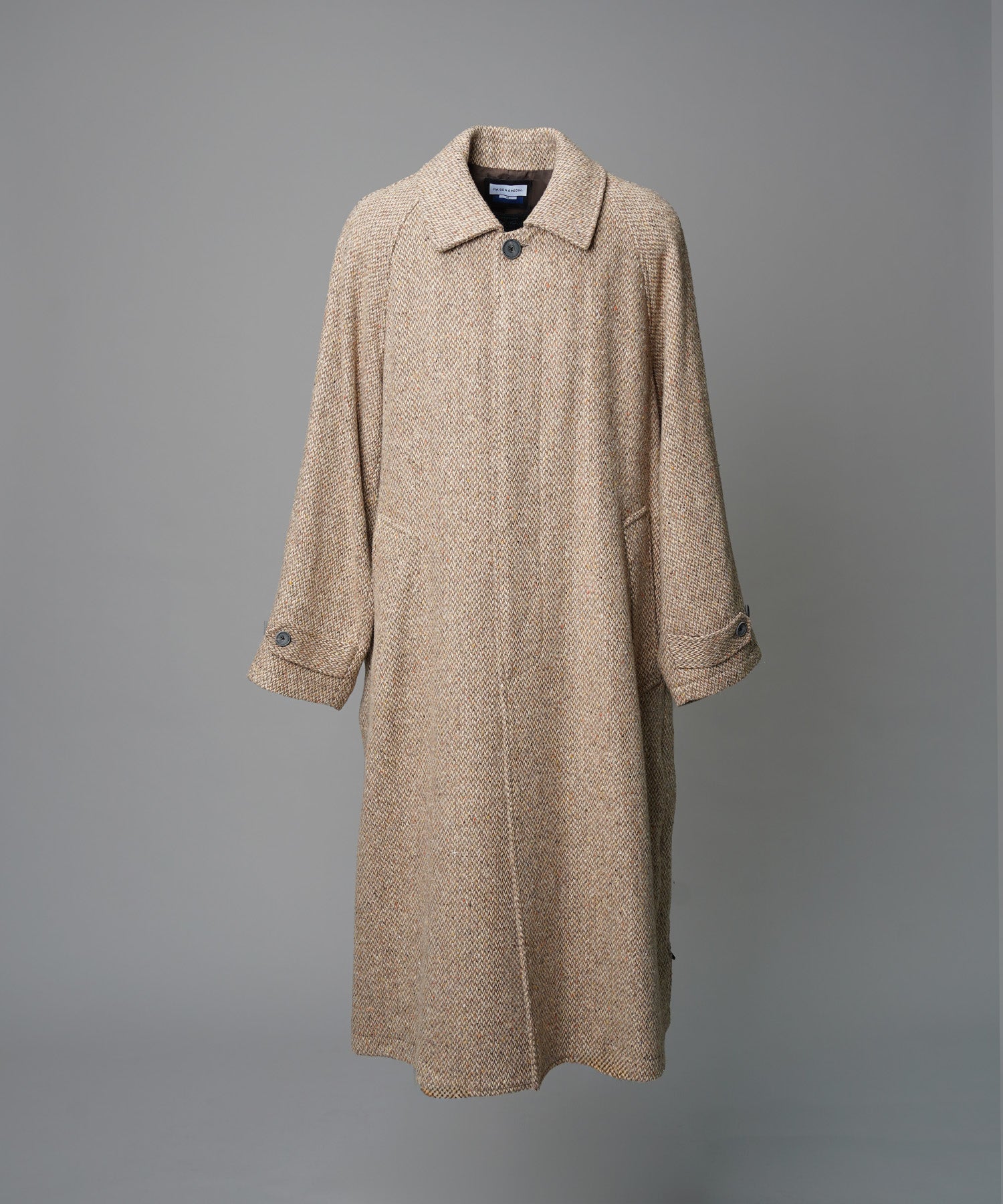 【Italian Dead Stock Fabric】Prime-Over Balmachan Coat