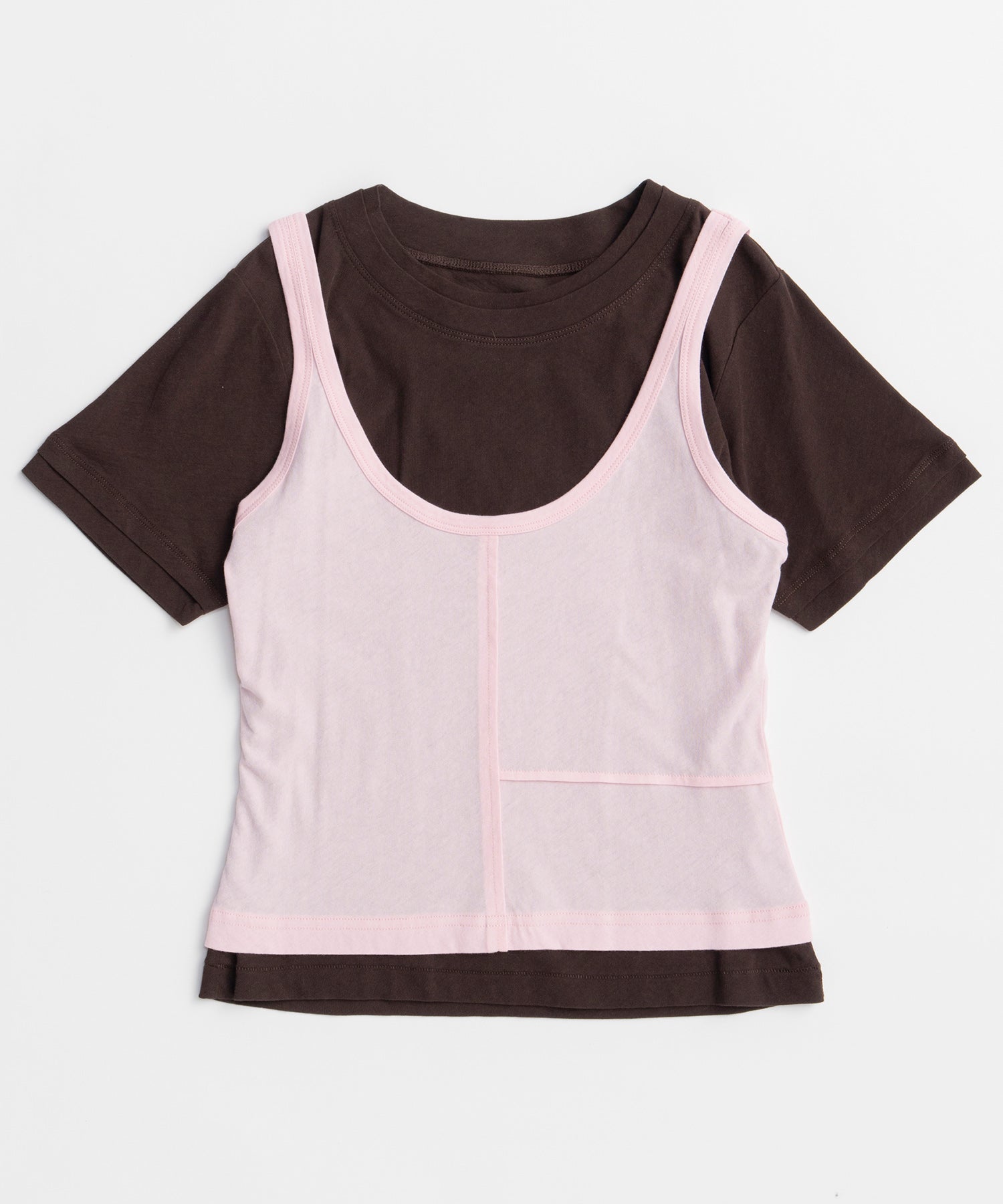 [2026Summer PRE-ORDER] Layered Color Compact T-Shirt