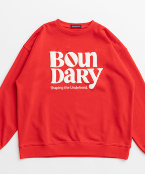 【26WINTER PRE-ORDER】BOUNDARY Embossed Sweatshirt