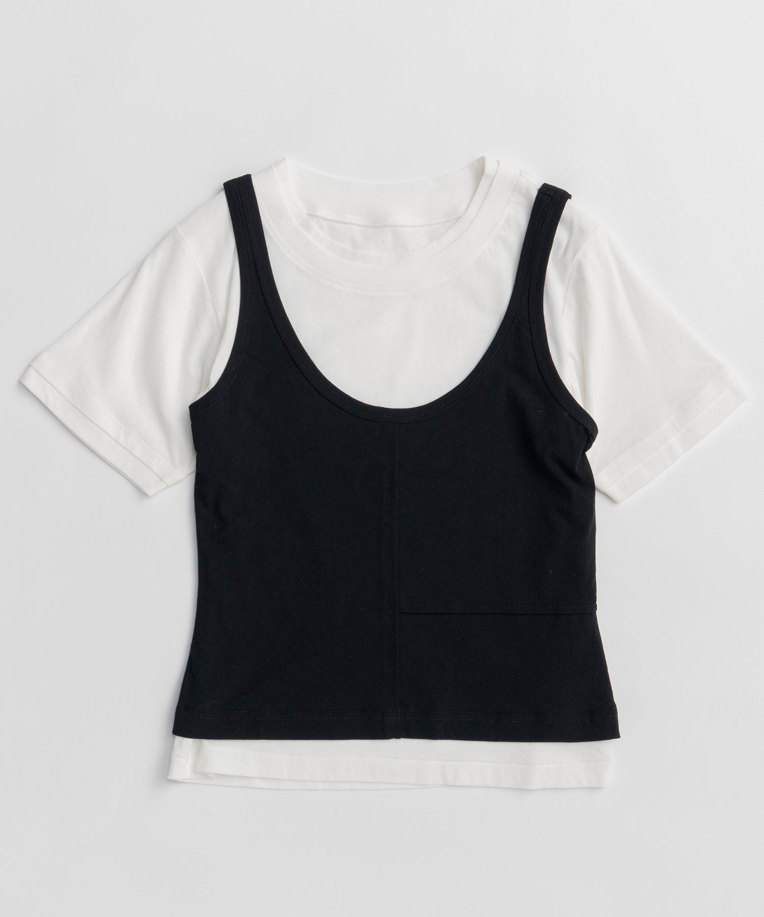 [2026Summer PRE-ORDER] Layered Color Compact T-Shirt