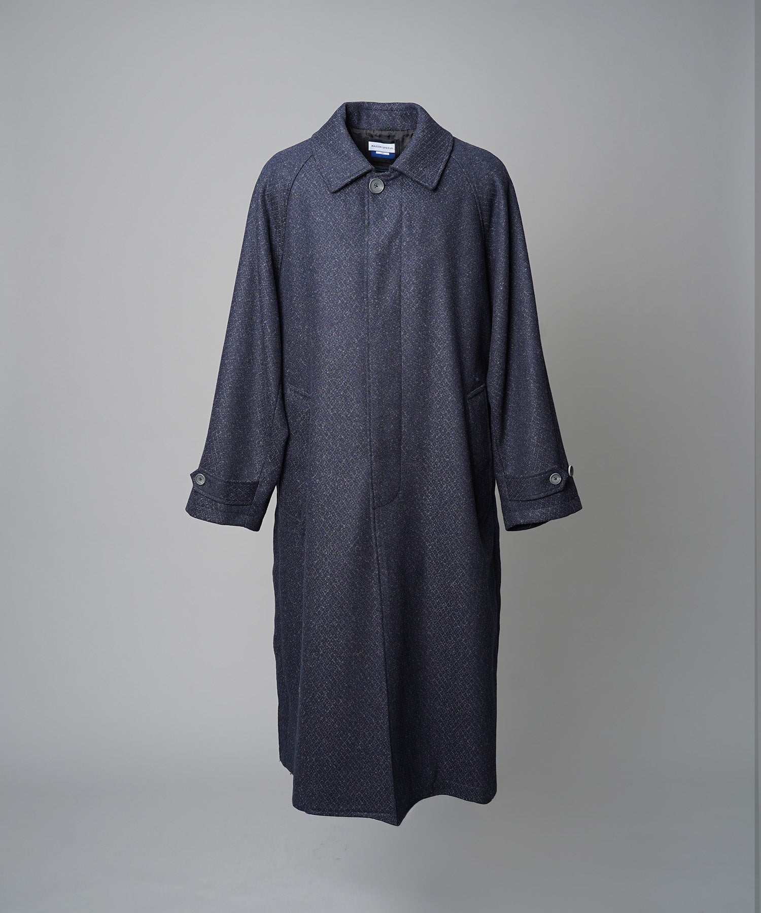 【Italian Dead Stock Fabric】Prime-Over Balmachan Coat