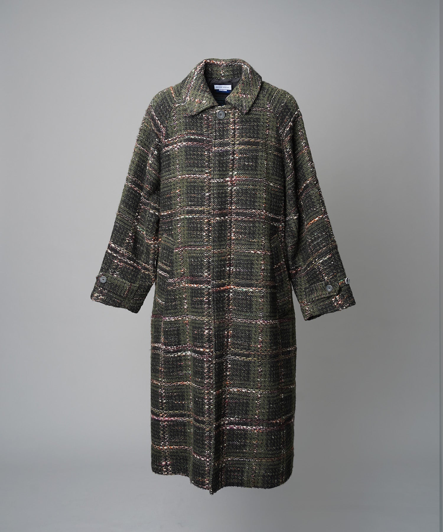 【Italian Dead Stock Fabric】Prime-Over Balmachan Coat