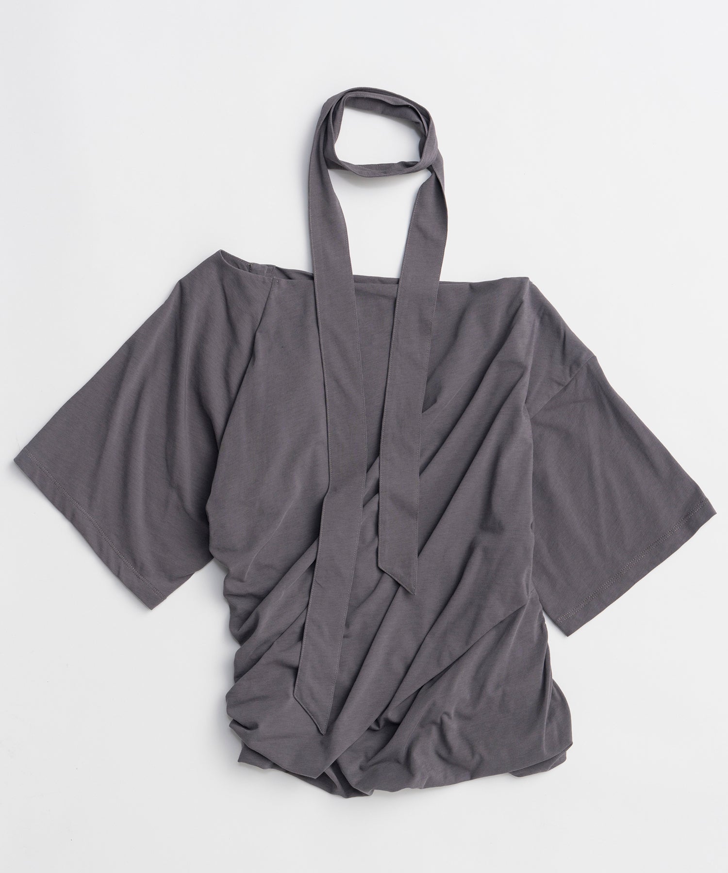 Tie Detail 2WAY Twist T-Shirt