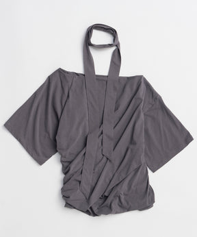 Tie Detail 2WAY Twist T-Shirt