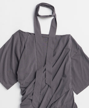 Tie Detail 2WAY Twist T-Shirt