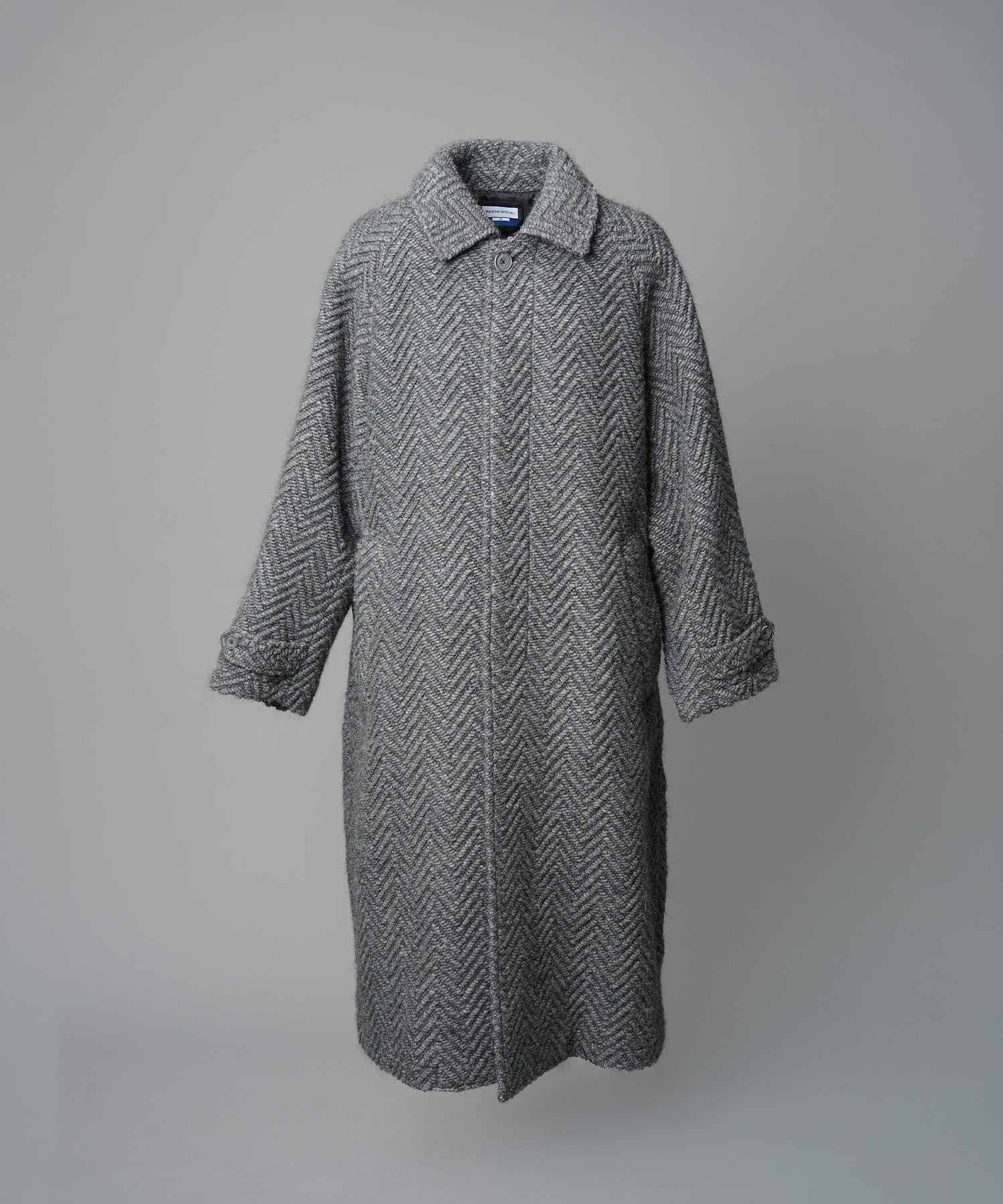 【Italian Dead Stock Fabric】Prime-Over Balmachan Coat