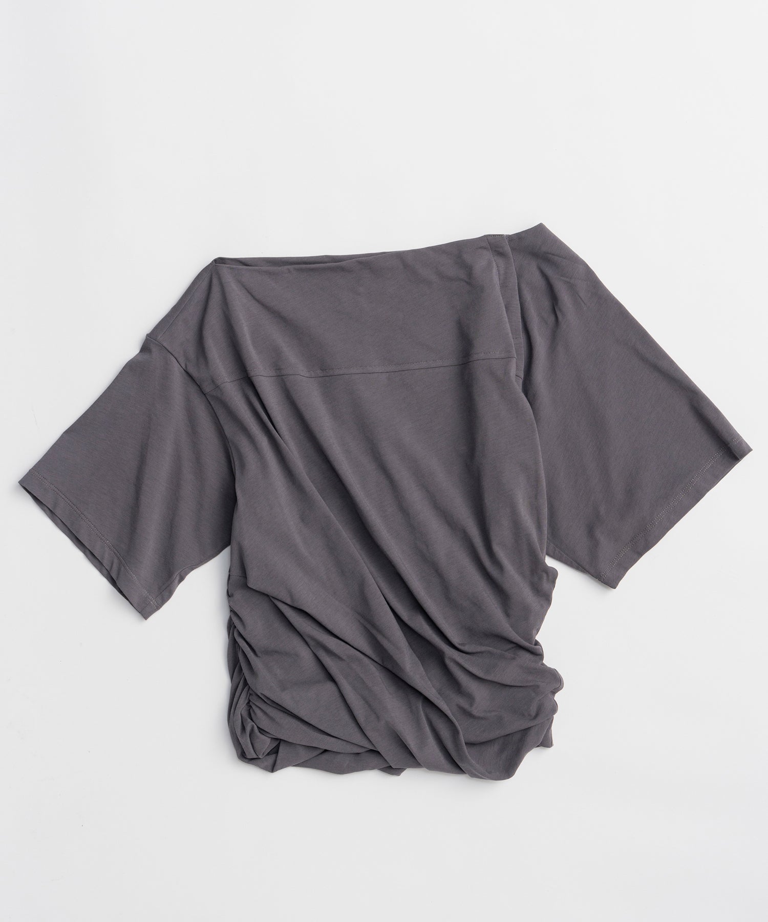 Tie Detail 2WAY Twist T-Shirt